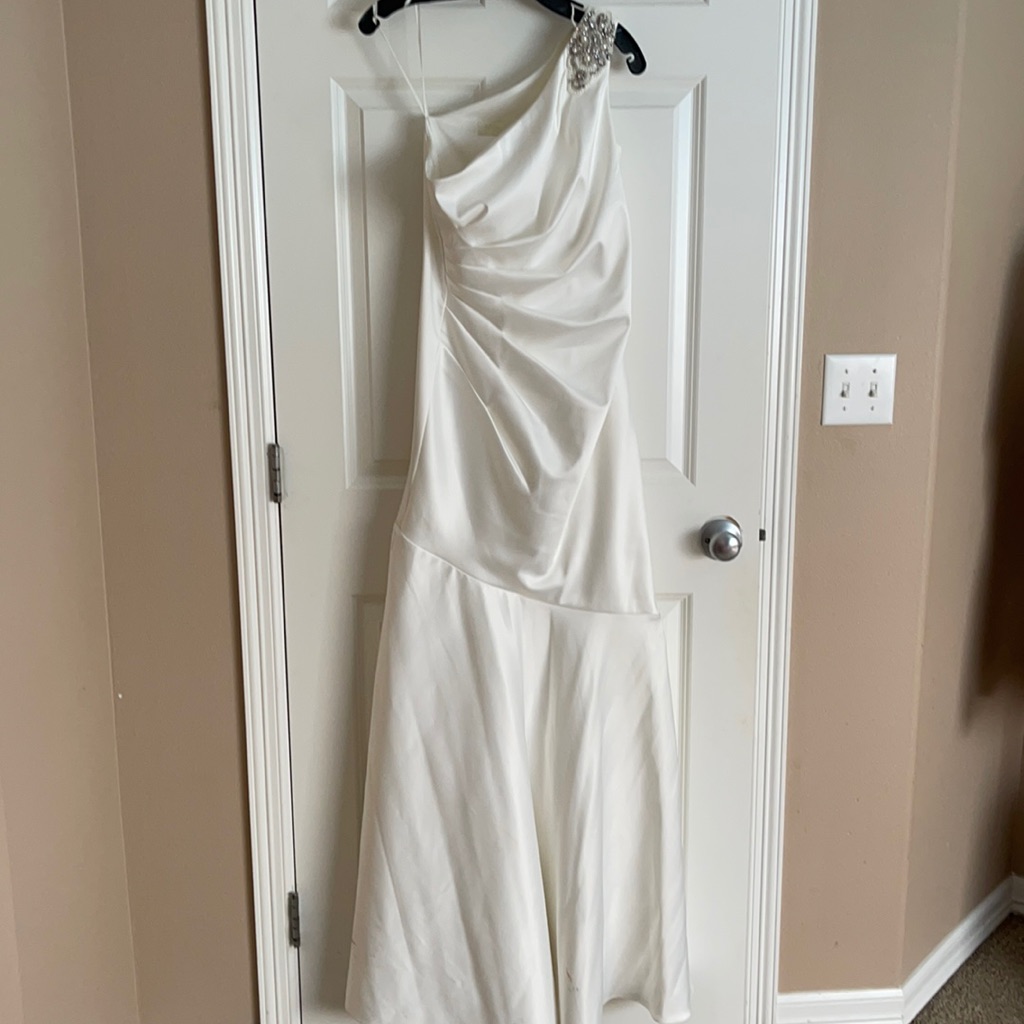 White Formal Dress Size 2